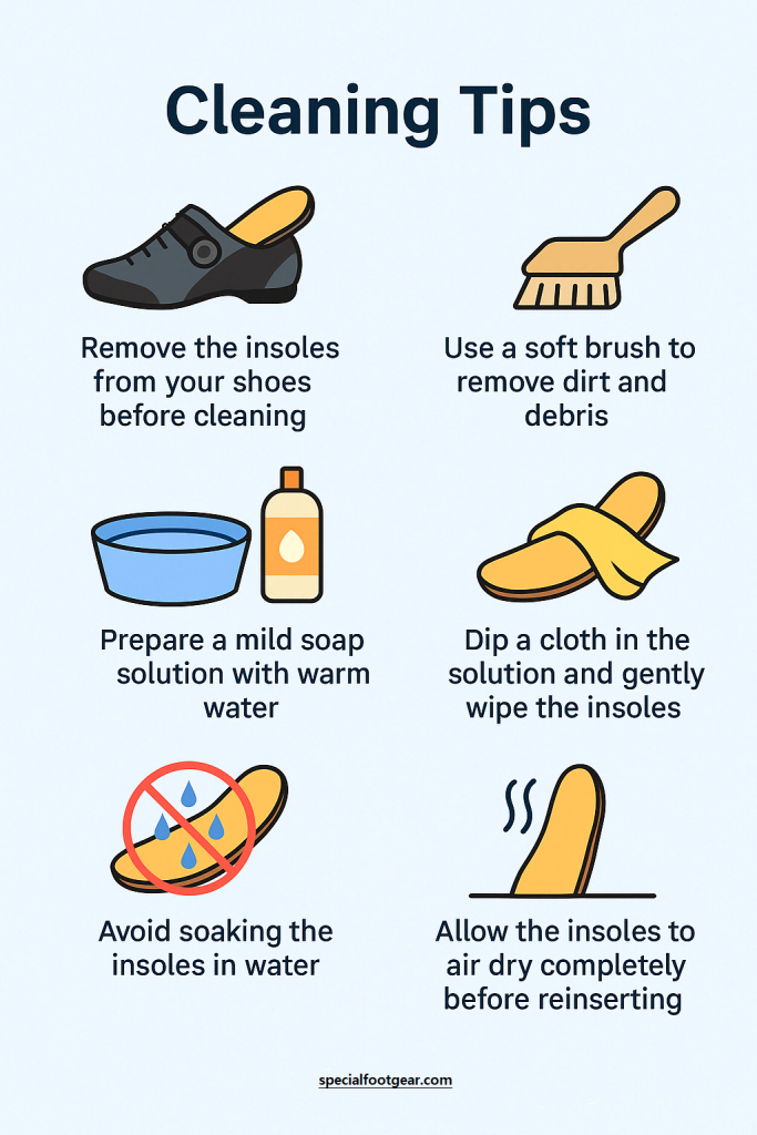 Maintaining Your Insoles-Cleaning Tips