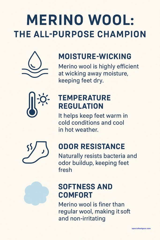 Benefits of Merino Wool for Sports Socks