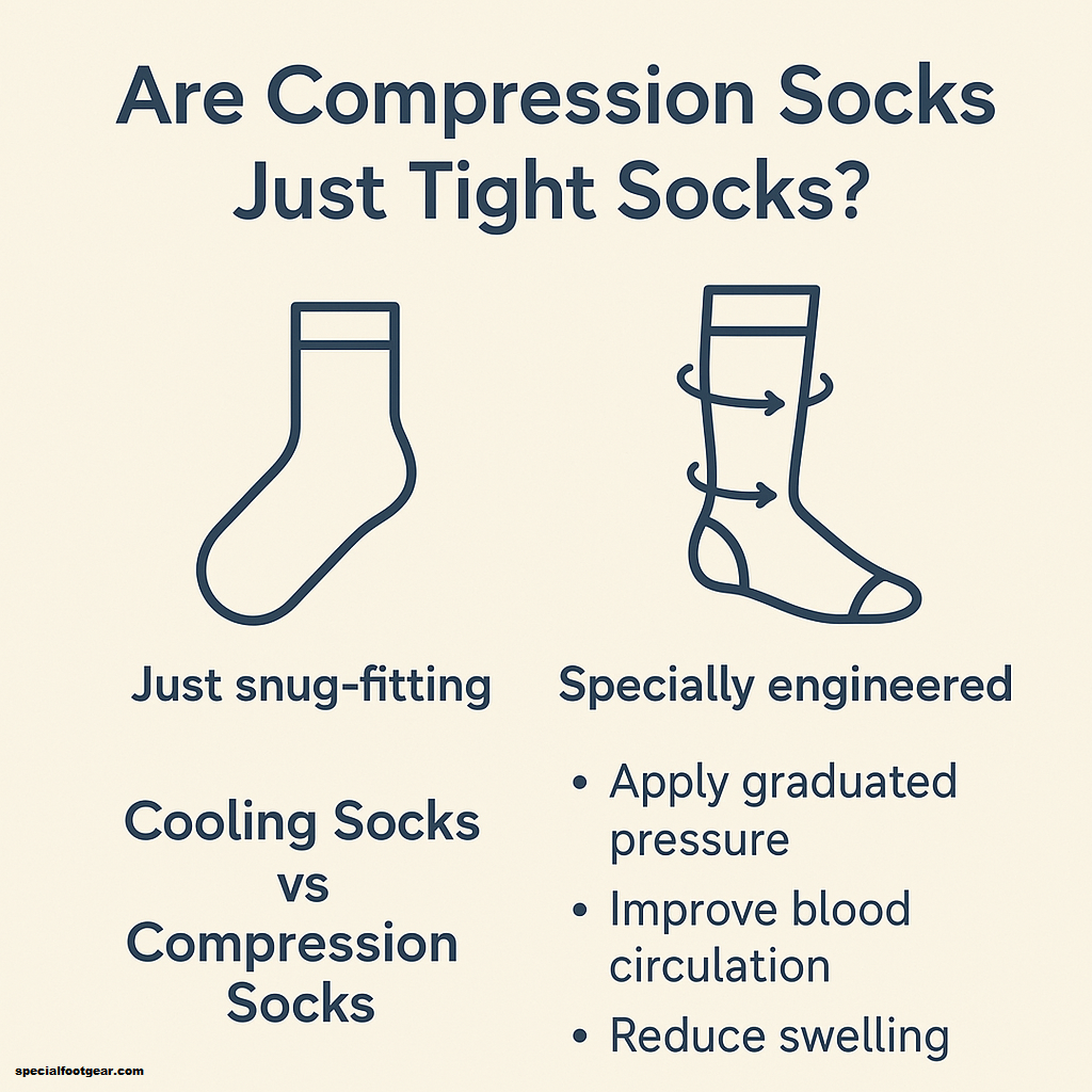 Are Compression Socks Just Tight Socks