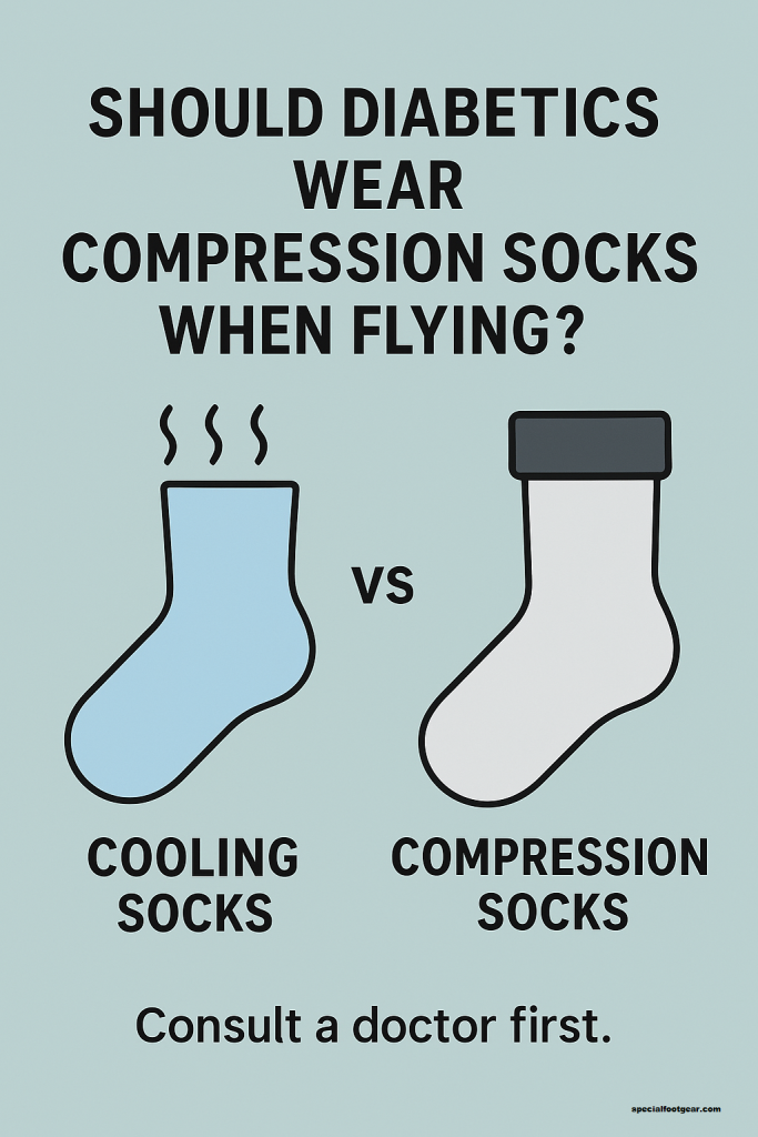 Should Diabetics Wear Compression Socks When Flying