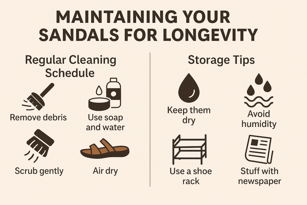 Maintaining Your Sandals For Longevity