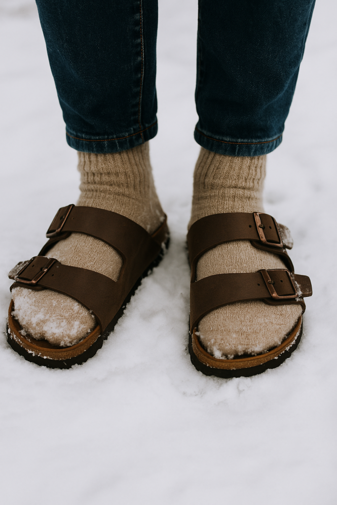 Can You Wear Sandals in the Winter in California