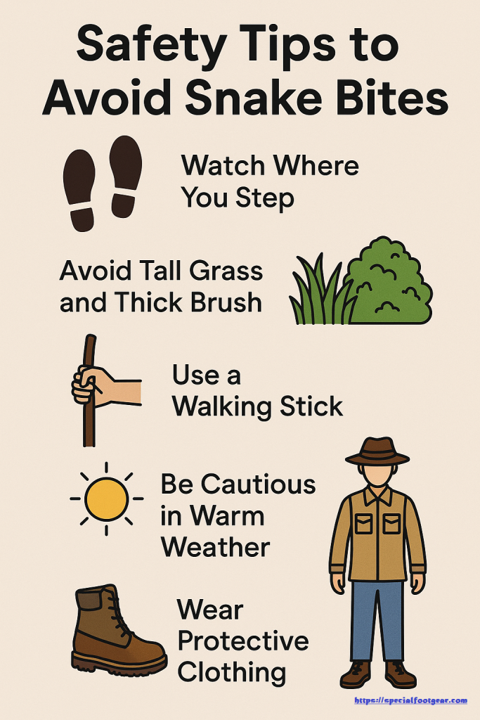 Safety Tips to Prevent Snake Bites