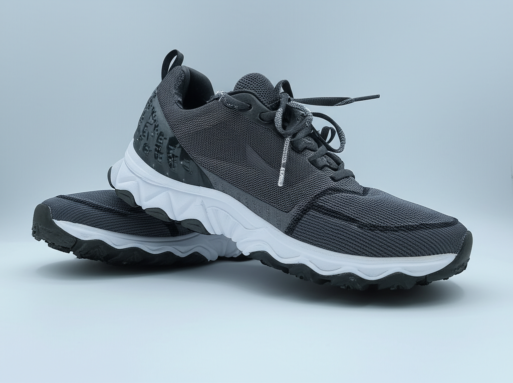 Generate a high-quality, relevant image prompt for an article about: Are Walking Shoes Supposed To B