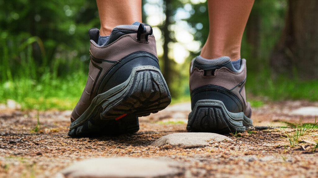 Generate a high-quality, relevant image prompt for an article about: Can Walking Shoes Be Used For T