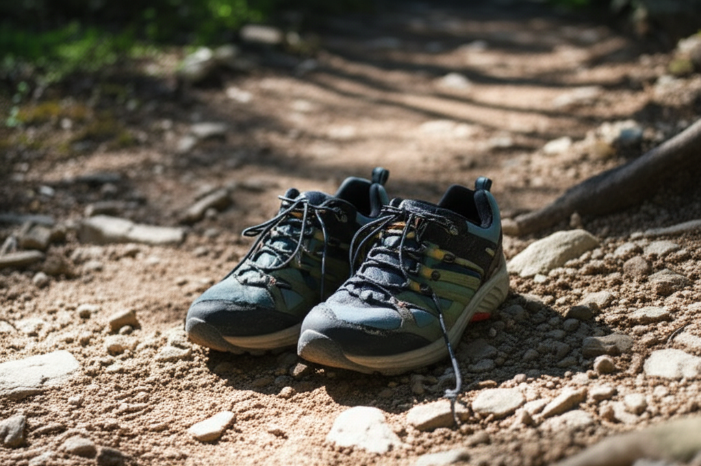 Generate a high-quality, relevant image prompt for an article about: Can Walking Shoes Be Used For T