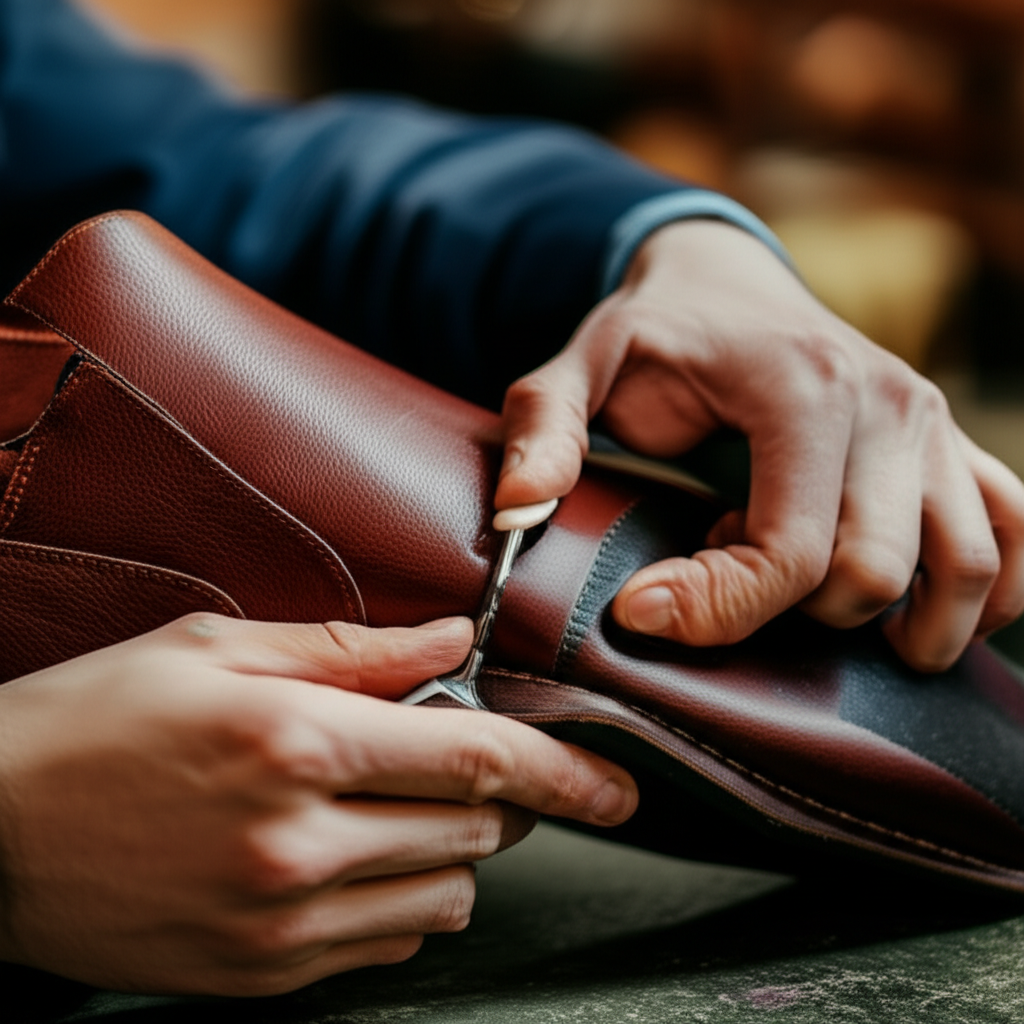 Generate a high-quality, relevant image prompt for an article about: Can Walking Shoes Be Resoled? A