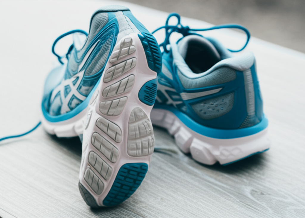 Generate a high-quality, relevant image prompt for an article about: Are Running Shoes Good for Ever