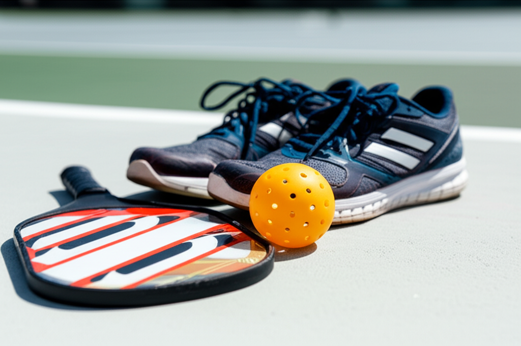 Generate a high-quality, relevant image prompt for an article about: Are Running Shoes Good for Pick