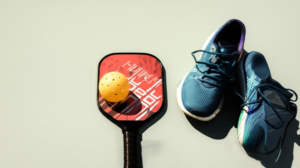 Generate a high-quality, relevant image prompt for an article about: Are Running Shoes Good for Pick