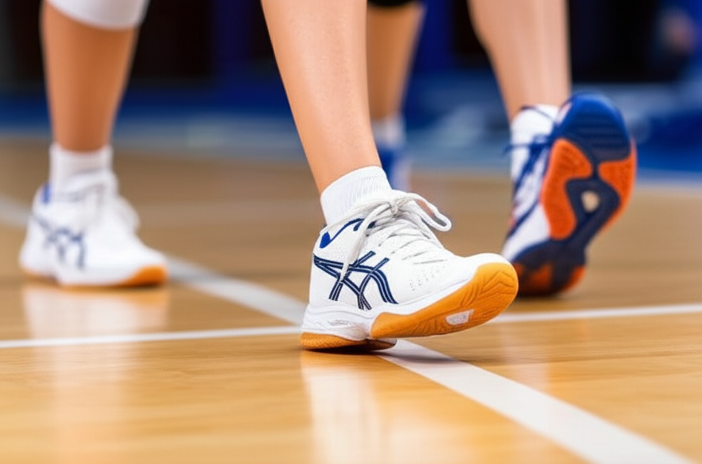 Generate a high-quality, relevant image prompt for an article about: Are Running Shoes Good for Voll