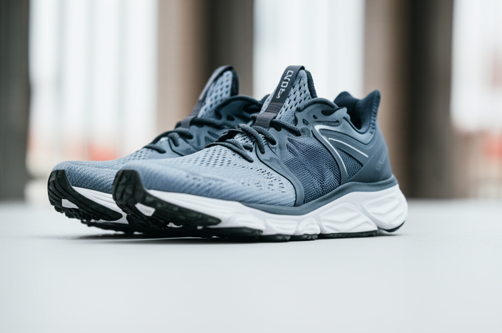 Generate a high-quality, relevant image prompt for an article about: Are Running Shoes Good for Work