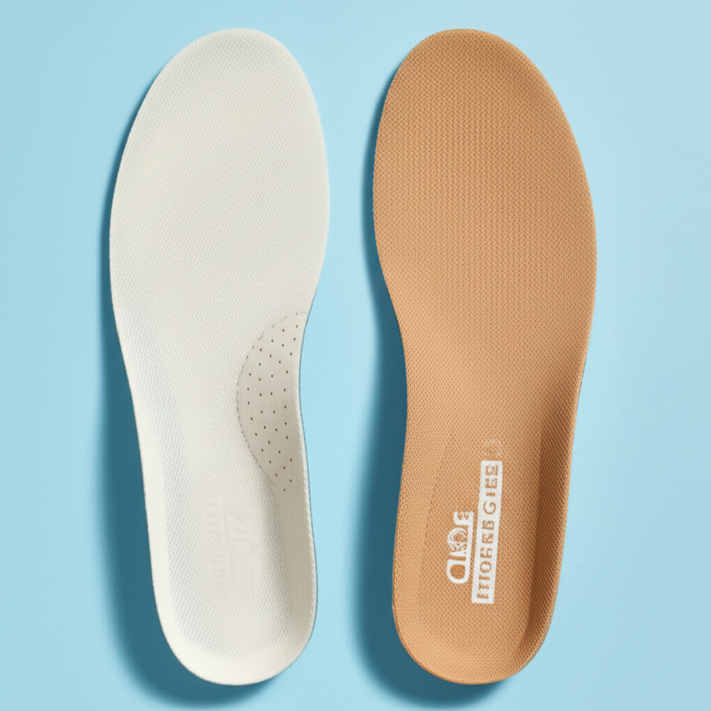 Generate a high-quality, relevant image prompt for an article about: How to Clean Shoe Insoles: Effo