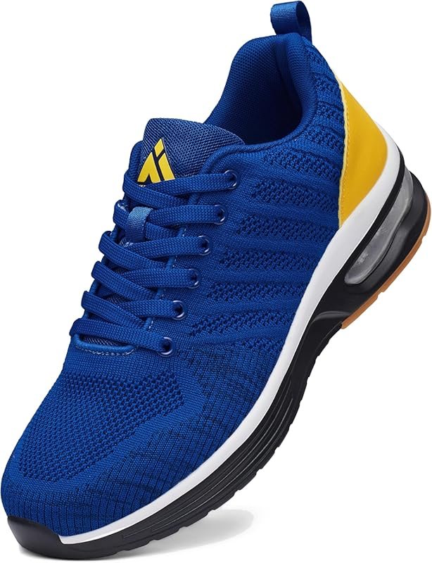 Mishansha Men's Running Shoes with Air Cushion, Breathable Mesh, Comfo