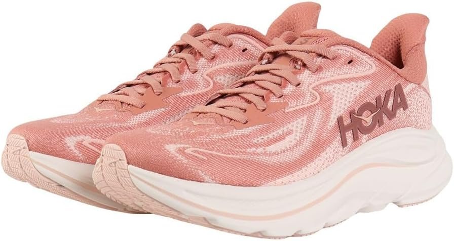 Hoka Women’s Clifton 10 Cushioned Neutral Running Shoes for Long Dista